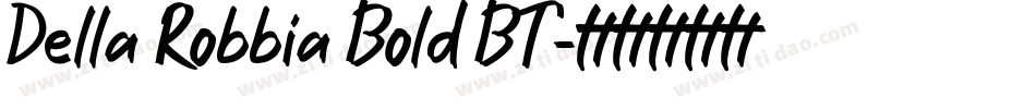 Della Robbia Bold BT字体转换